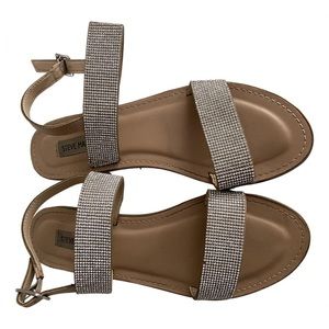 Steve Madden rhinestone sandals